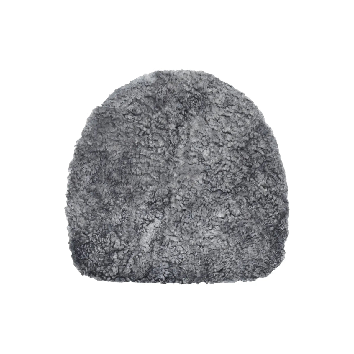 Skinnwille Curly Sittplätt Forma 36 cm, Antracitgrå/Silver