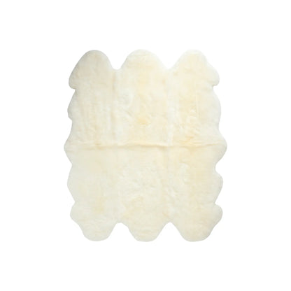 Skinnwille Gently Matta M6 165x180 cm, Vit