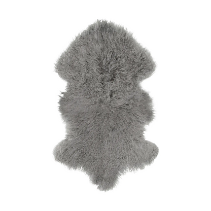 Skinnwille Shansi Fårskinn 55x95 cm, Steel