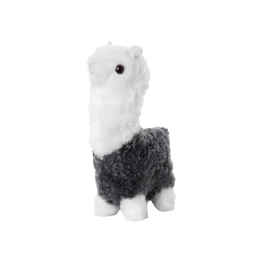 Skinnwille Alpaca Mjukisdjur 33x20x13 cm, Grå