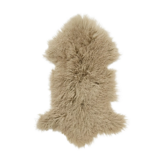Skinnwille Shansi Fårskinn 55x95 cm, Beige