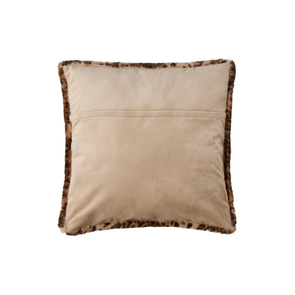 Skinnwille Leo PrydnadskuddexL 65x65 cm, Brun