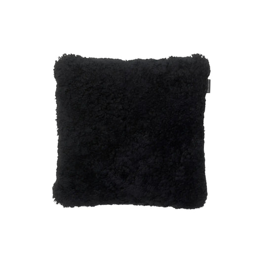 Skinnwille Curly Kuddfodral 45x45 cm, Svart
