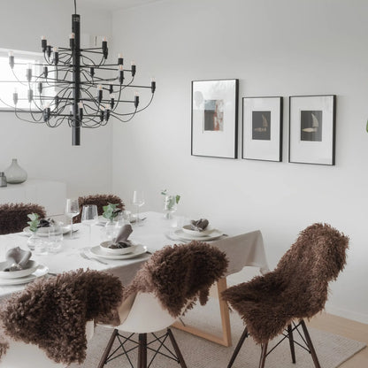 Skinnwille Wooly Fäll 60x90 cm, Brun
