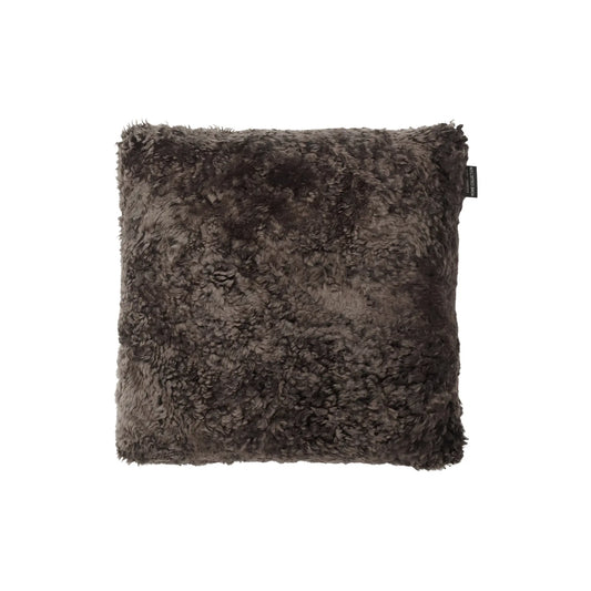Skinnwille Curly Kuddfodral 45x45 cm, Brun