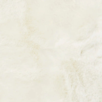 Skinnwille Fluffy Kudde Hjärtformad 45 cm, Elfenben