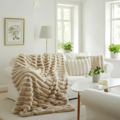 Skinnwille Liny Prydnadskudde L 40x60 cm, Beige