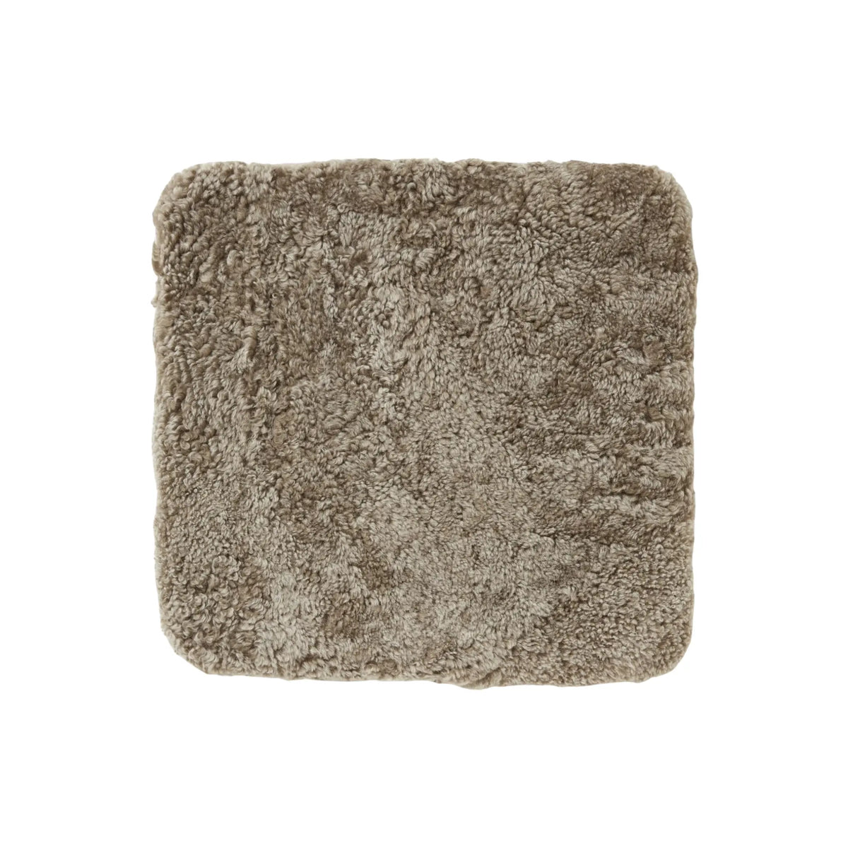 Skinnwille Curly Sittdyna 40x40 cm, Sahara