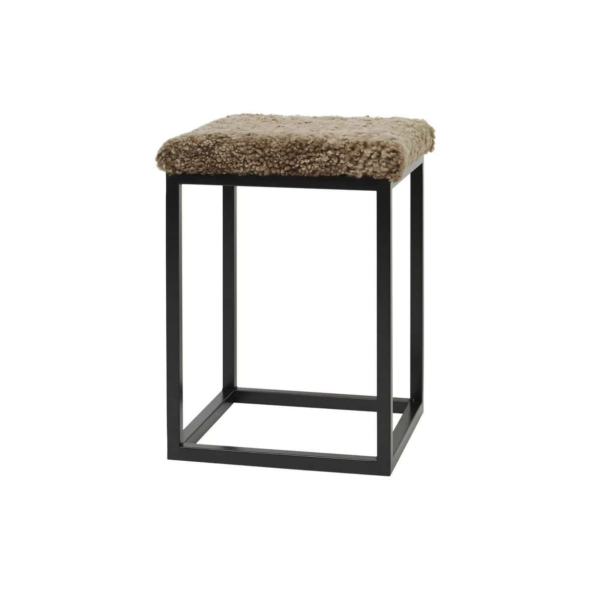 Skinnwille Palle Pall S Curly 35x35x50 cm, Sahara/Svart