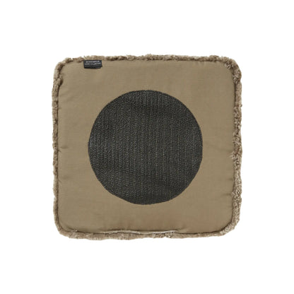 Skinnwille Curly Sittdyna 40x40 cm, Sahara