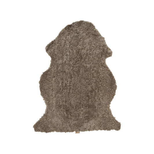 Skinnwille Curly Fårskinn 60x95 cm, Sahara