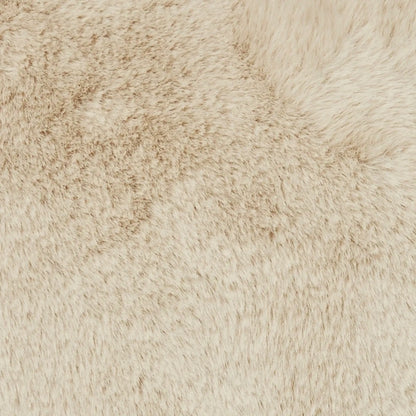 Skinnwille Fluffy Prydnadskudde 45x45 cm, Beige
