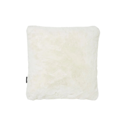 Skinnwille Fluffy Prydnadskudde 45x45 cm, Elfenben