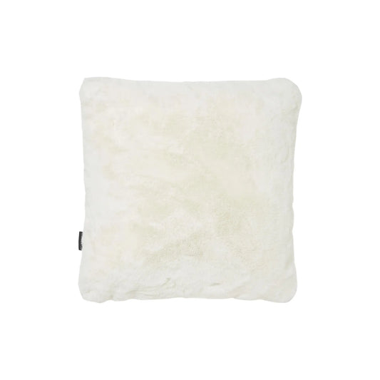 Skinnwille Fluffy Prydnadskudde 45x45 cm, Elfenben