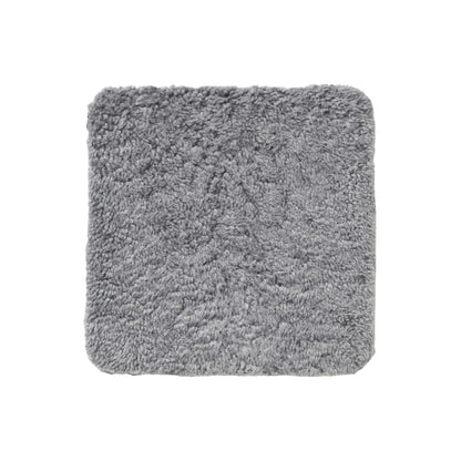 Skinnwille Curly Sittdyna 40x40 cm, Antracitgrå/Silver