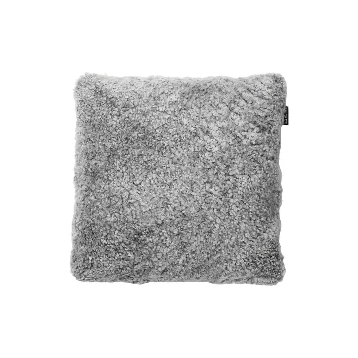 Skinnwille Curly Kuddfodral 45x45 cm, Antracitgrå/Silver