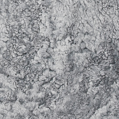 Skinnwille Curly Kuddfodral 45x45 cm, Antracitgrå/Silver