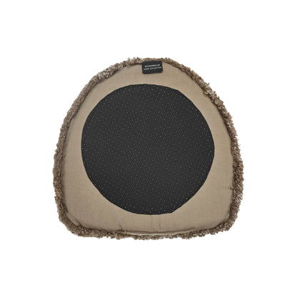 Skinnwille Curly Sittdyna Forma Ø36 cm, Sahara