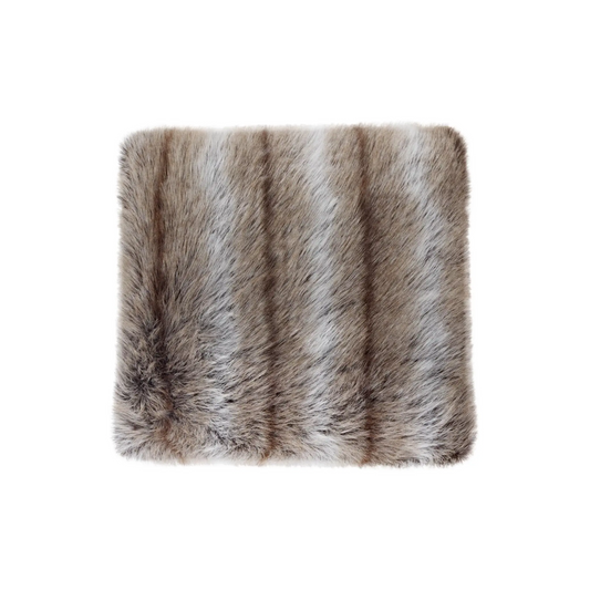 Skinnwille Hunter Prydnadskudde M 45x45 cm, Brun