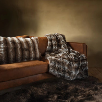 Skinnwille Hunter Pläd L 140x220 cm, Brun