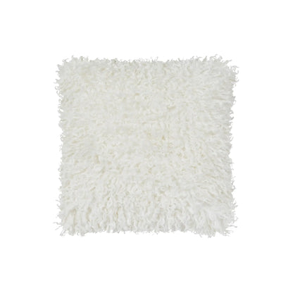 Skinnwille Wooly Prydnadskudde 45x45 cm, Elfenben