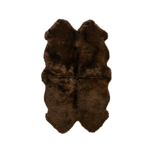 Skinnwille Gently Matta M4 110x180 cm, Naturbrun