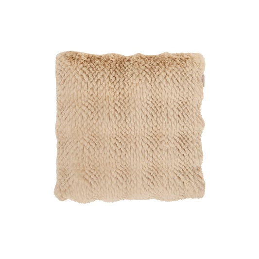 Skinnwille Tuva Prydnadskudde M 45x45 cm, Beige