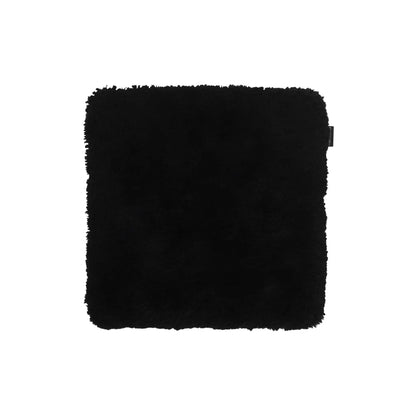 Skinnwille Curly Sittdyna 40x40 cm, Svart
