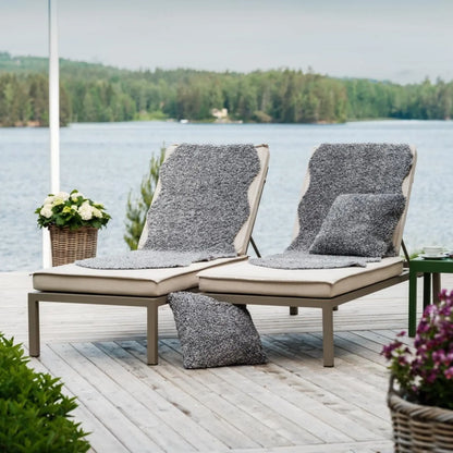 Skinnwille Lumme Fäll Large 60x180 cm, Sten