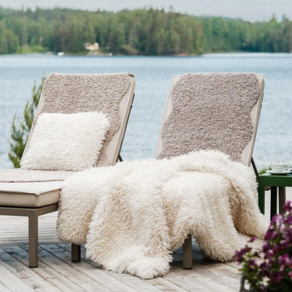 Skinnwille Lumme Fäll Large 60x180 cm, Sand