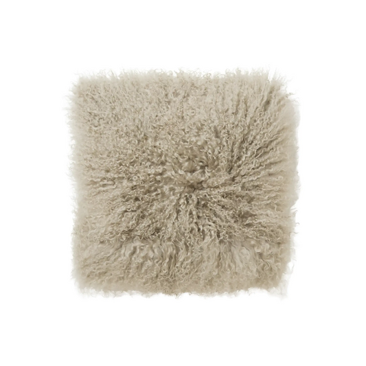 Skinnwille Shansi Kuddfodral 40x40 cm, Taupe