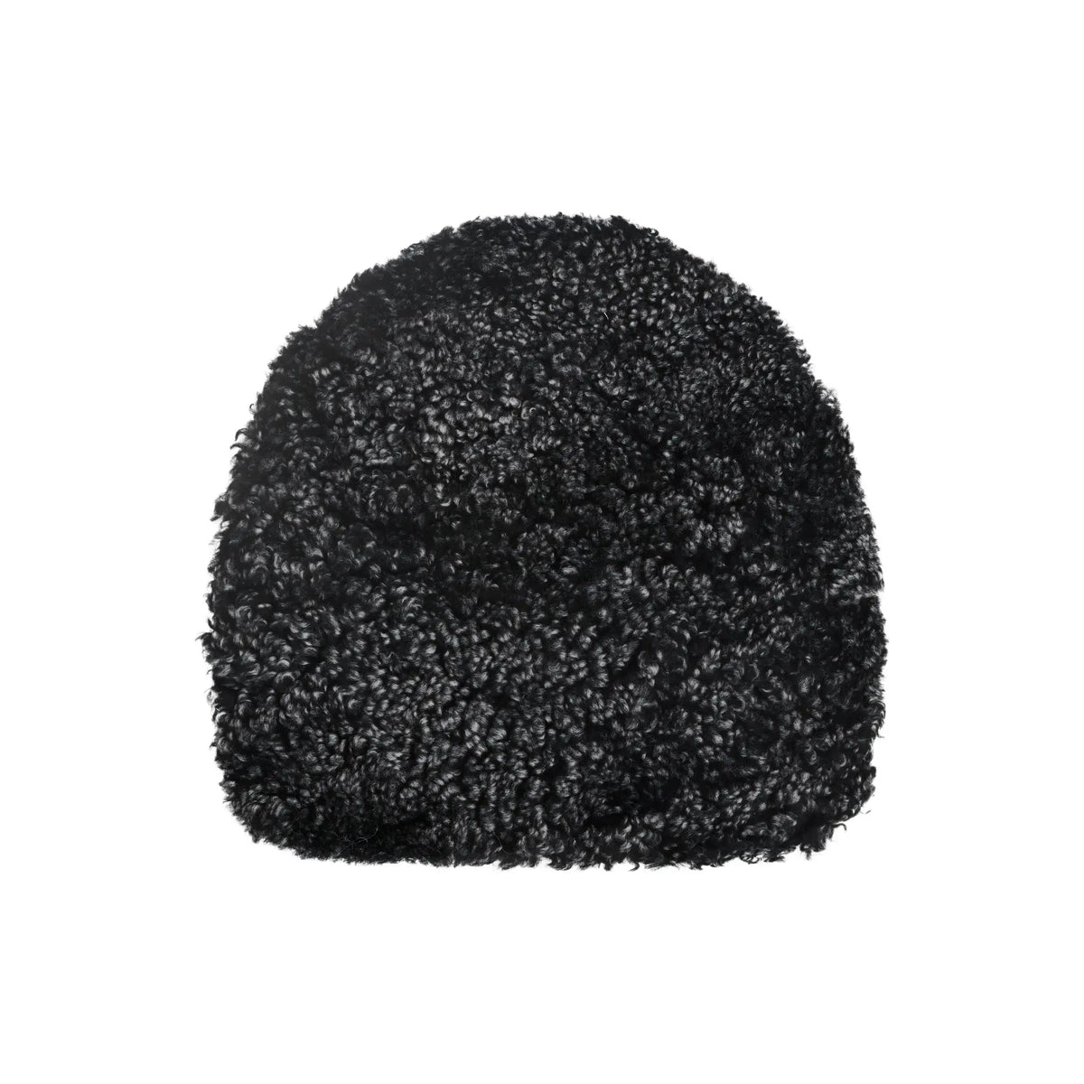 Skinnwille Curly Sittplätt Forma 36 cm, Mörkgrå
