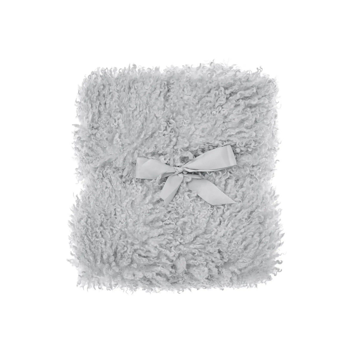 Skinnwille Wooly Pläd 120x180 cm, Silver