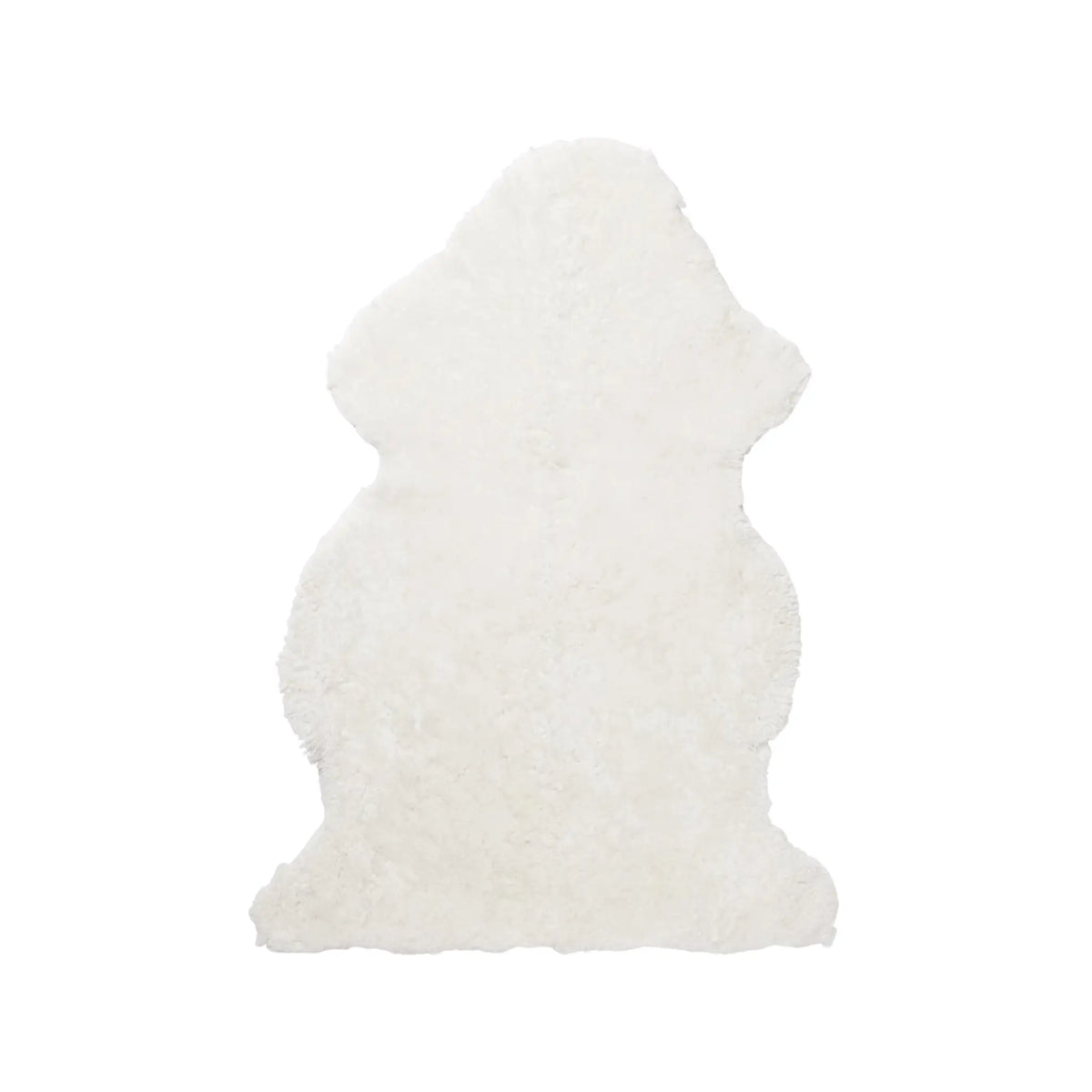 Skinnwille Curly Fårskinn 60x95 cm, Vit