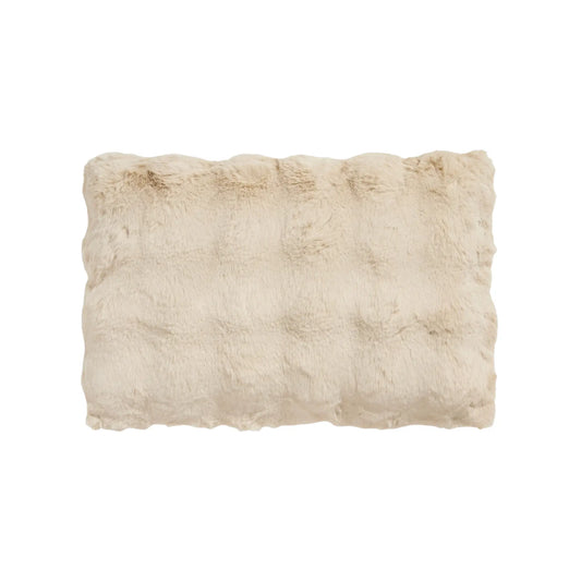 Skinnwille Misty Prydnadskudde L 40x60 cm, Beige