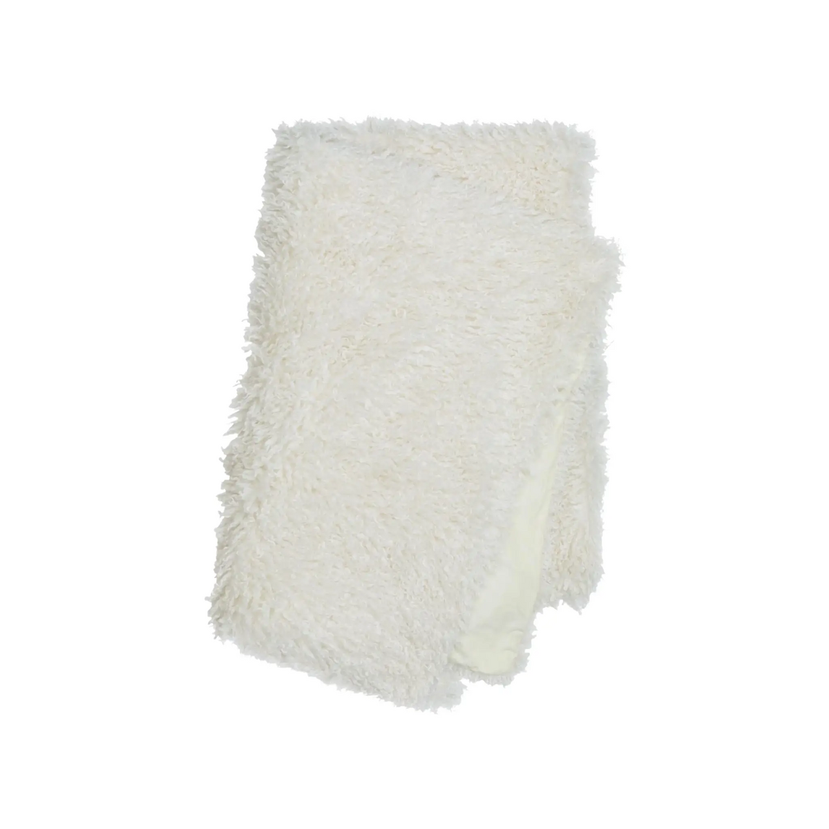 Skinnwille Wooly Pläd 120x180 cm, Elfenben