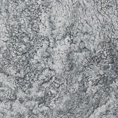Skinnwille Curly Fårskinn 60x95 cm, Antracitgrå/Silver