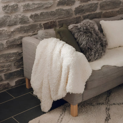 Skinnwille Shansi Kuddfodral 40x40 cm, Grey Silvertop