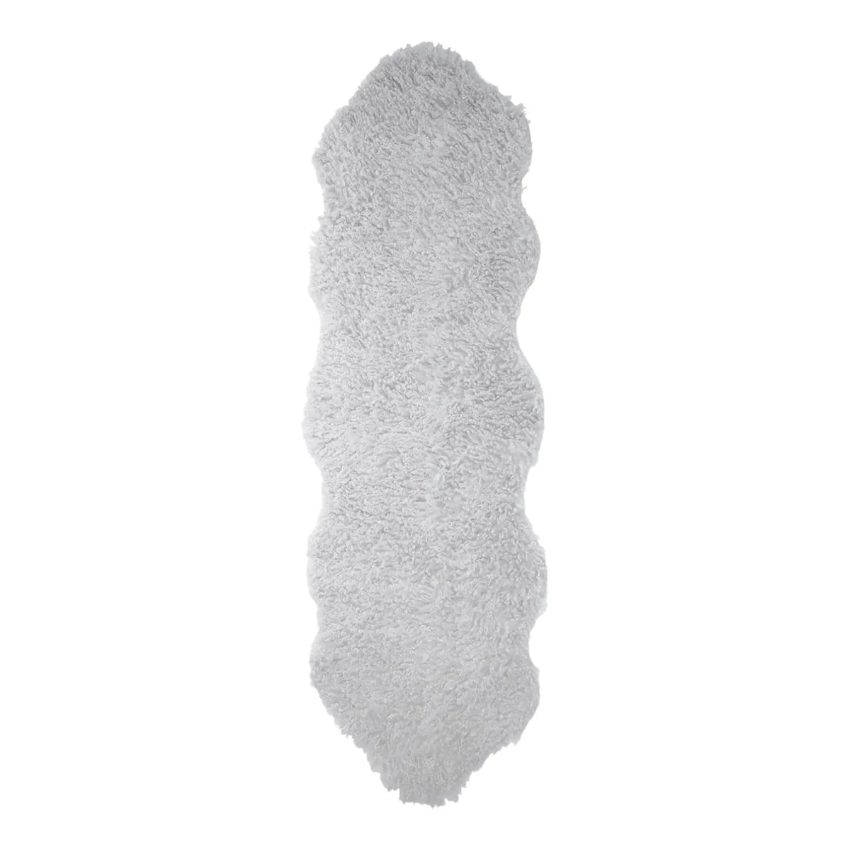 Skinnwille Wooly Fäll Large 60x180 cm, Silver