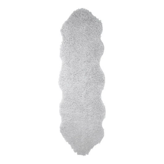 Skinnwille Wooly Fäll Large 60x180 cm, Silver