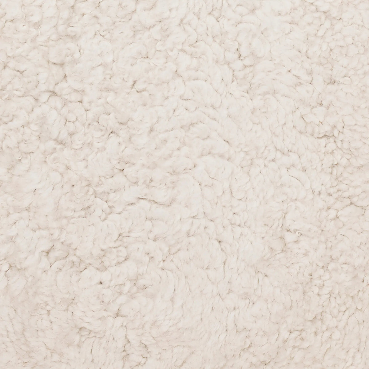 Skinnwille Curly Sittdyna 40x40 cm, Beige Moonlight