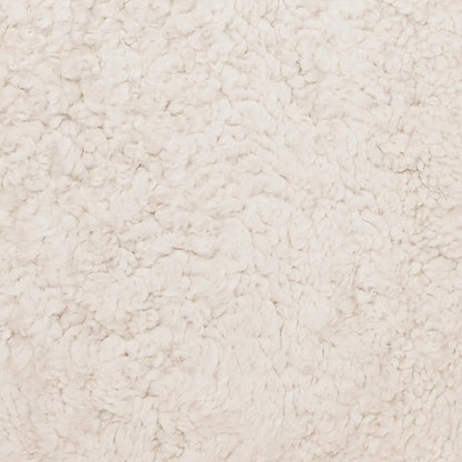 Skinnwille Curly Sittdyna 40x40 cm, Beige Moonlight