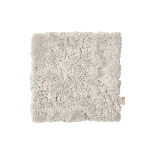 Skinnwille Curly Sittdyna 40x40 cm, Sand