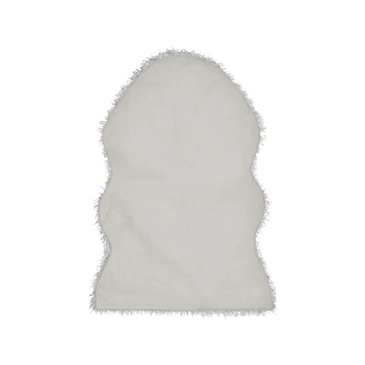 Skinnwille Wooly Fäll 60x90 cm, Silver