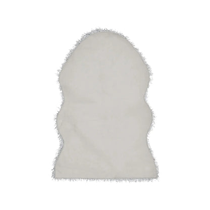 Skinnwille Wooly Fäll 60x90 cm, Silver
