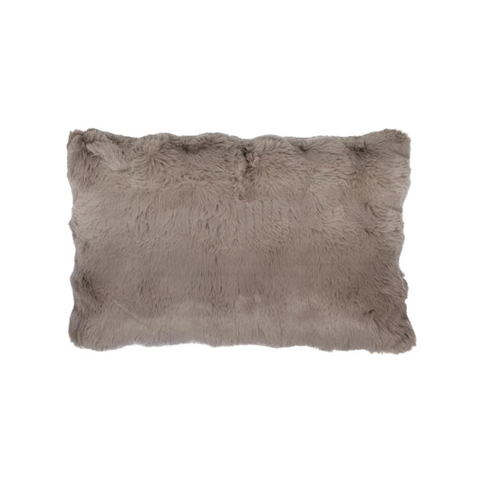 Skinnwille Misty Prydnadskudde L 40x60 cm, Taupe