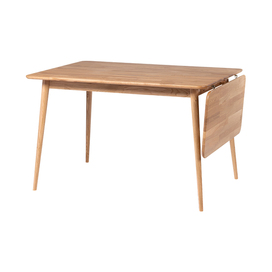 Stenexpo Alborg Matbord 120-160x80 cm, Massiv Oljad Ek