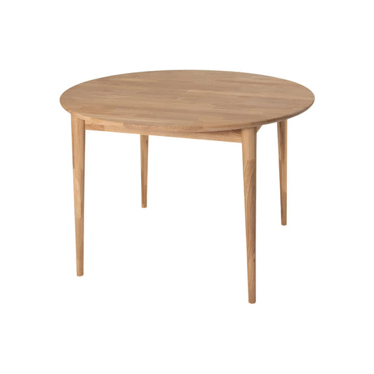 Stenexpo Alborg Matbord 110-150x110 cm, Massiv Oljad Ek