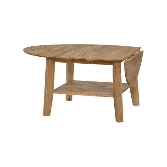 Stenexpo Bratislava Soffbord 75-103x130 cm, Massiv Oljad Ek