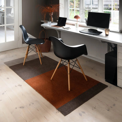 Tica Copenhagen Horizontal Matta 200x90 cm, Sand/brun/terracota